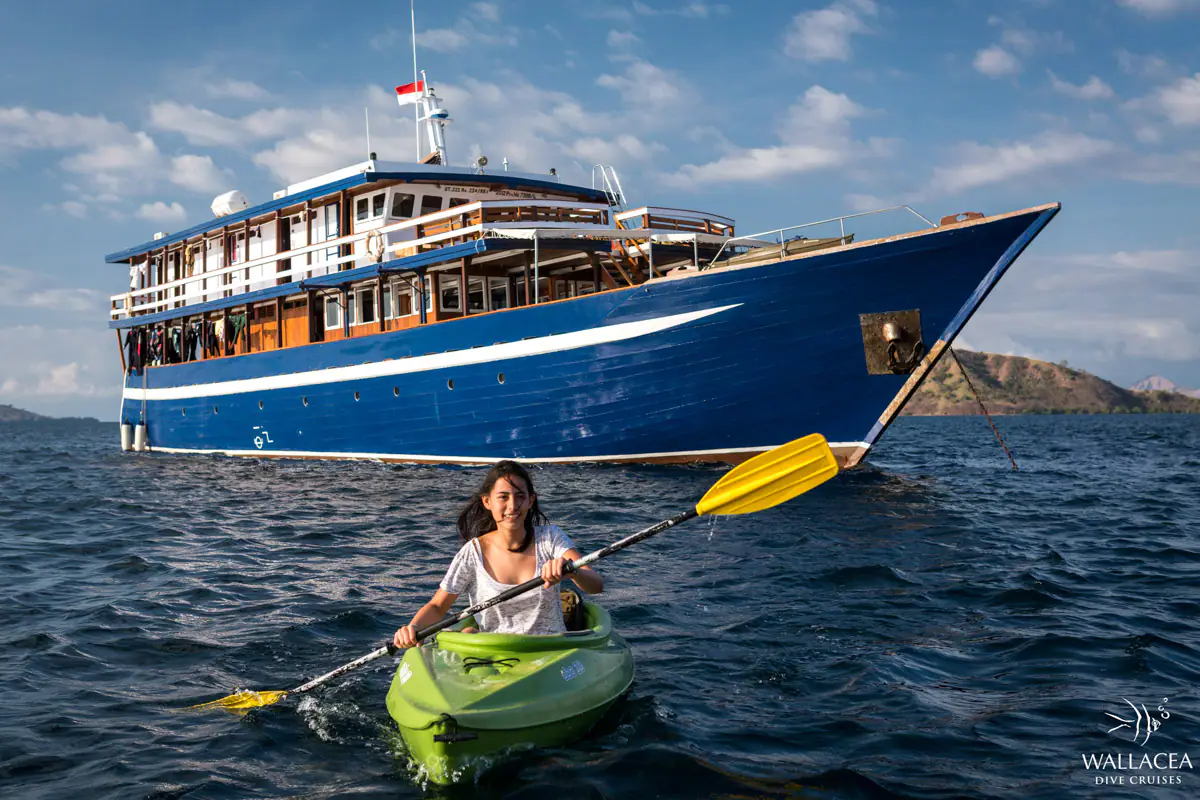 Kayaking with MV Ambai Diving Cruise