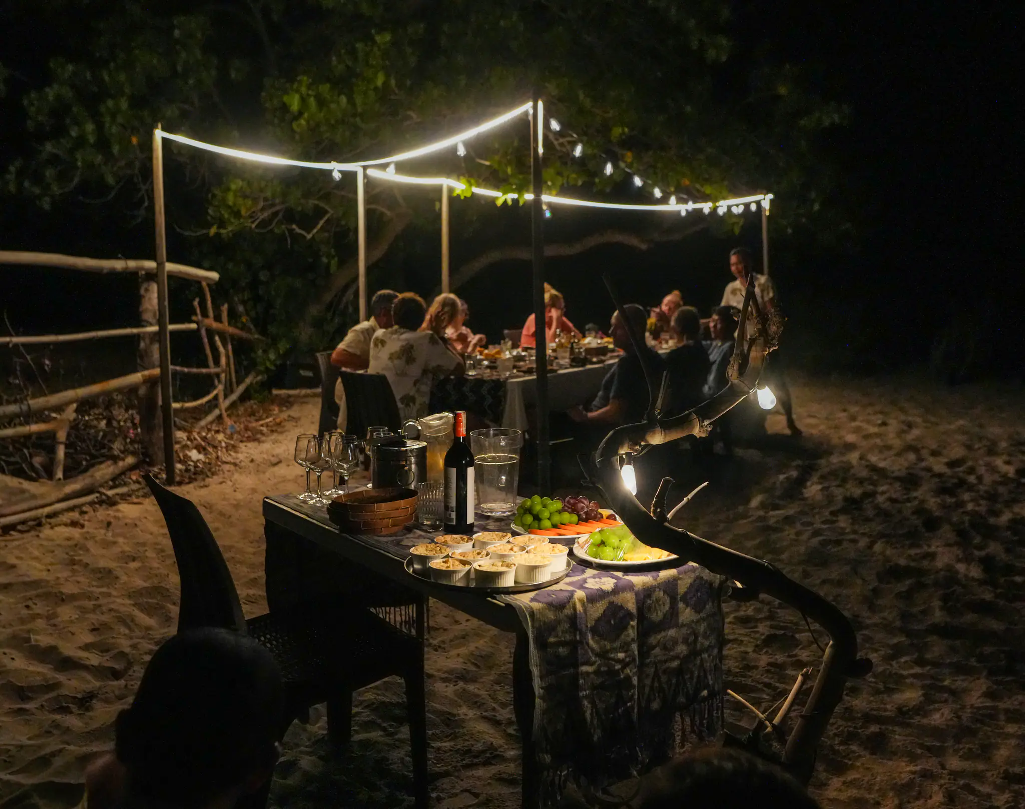 Beach Dining Experience Onboard MSY Seahorse by Wallacea Dive Cruise