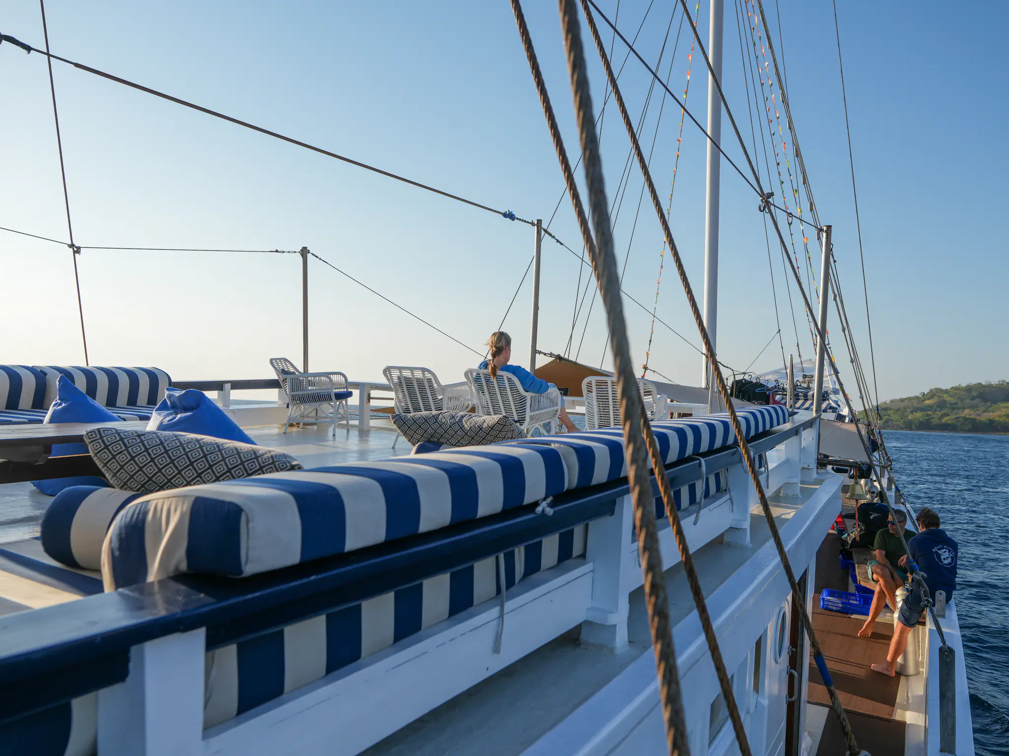 MSY Seahorse Upper Deck by Wallacea Dive Cruise