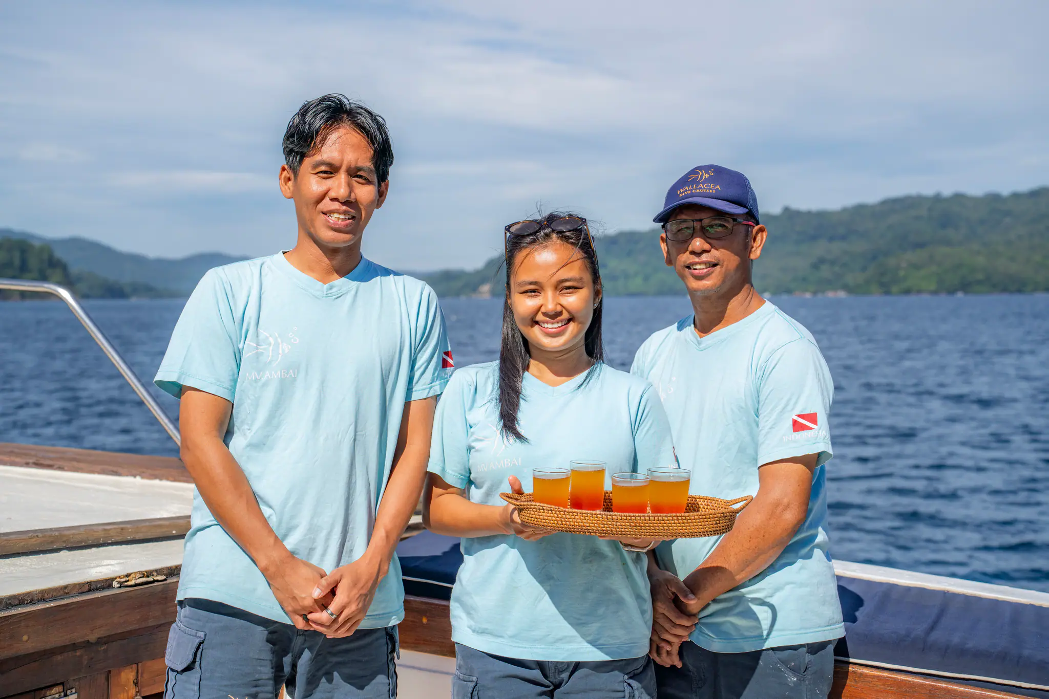 MV Ambai Crew | Wallacea Dive Cruise
