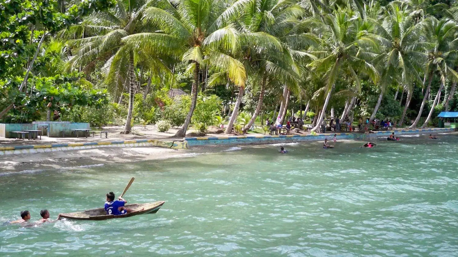 beautiful landscape, crystal clear water, kayaking, nature, tropical landscape