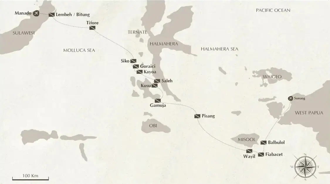 Raja Ampat-Halmahera-Bitung-11 Nights