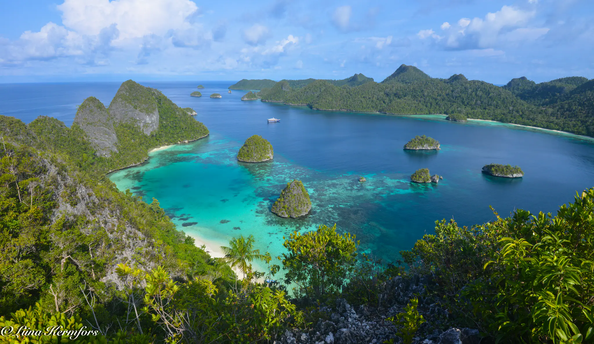 Wayag island in Raja Ampat