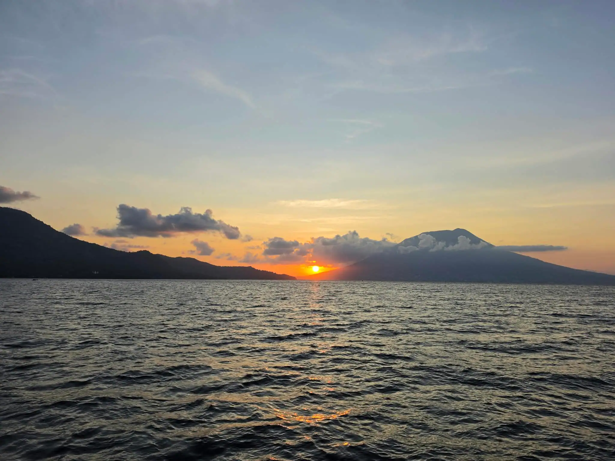 A Beautiful Sunset in South Halmahera Indonesia | Wallacea Dive Cruise